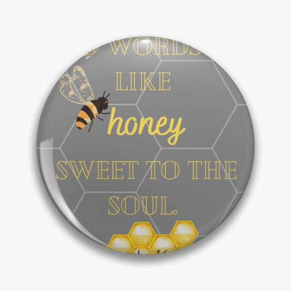 Item preview, Proverbs 16:24 bible verse designed and sold by Maisie Bry.