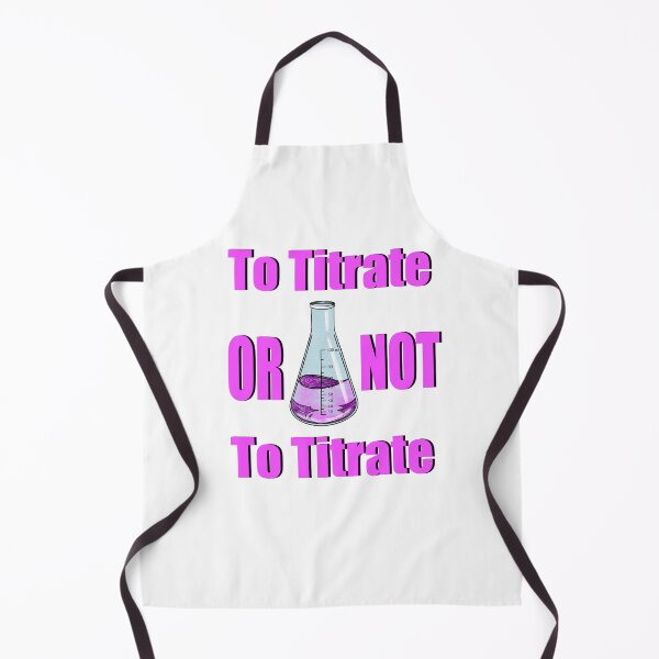 Item preview, To Titrate or not To Titrate Pink and Black Quote Sticker with colourful Conical flask designed and sold by emassketches.