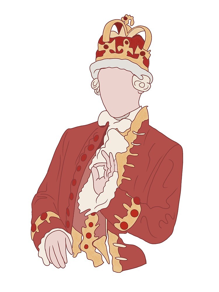 King George Iii Hamilton Drawing King George Hamilton Easy Drawing