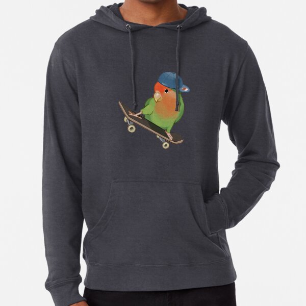 Skater Birb Lightweight Hoodie