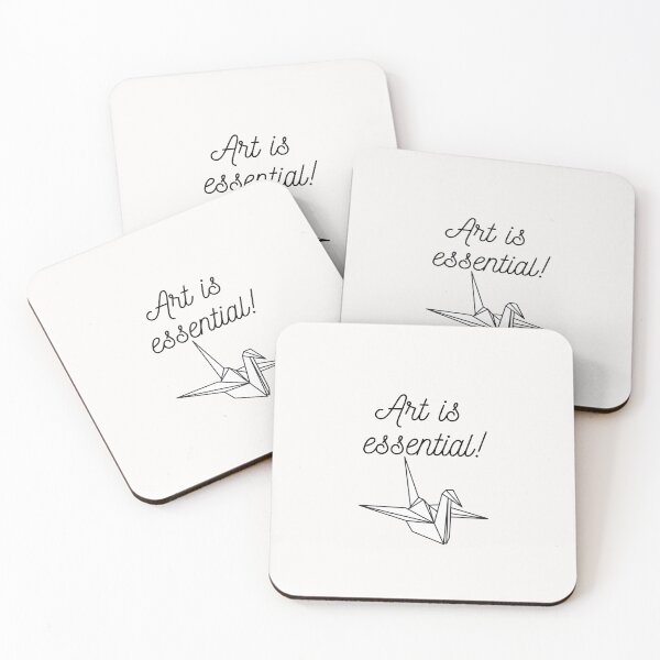 Item preview, Art is essential Funny origami crane craft designed and sold by OneTimeEngineer.