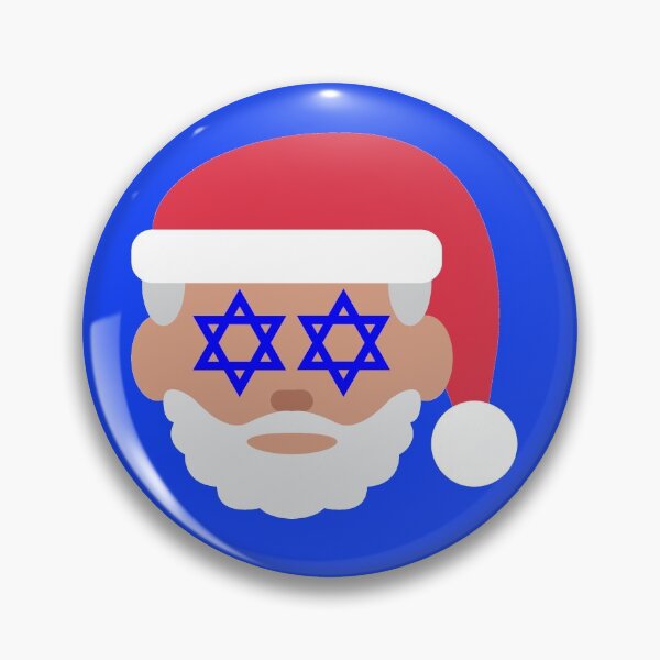 Item preview, christmukkah santa claus emoji designed and sold by Gossip Rag.