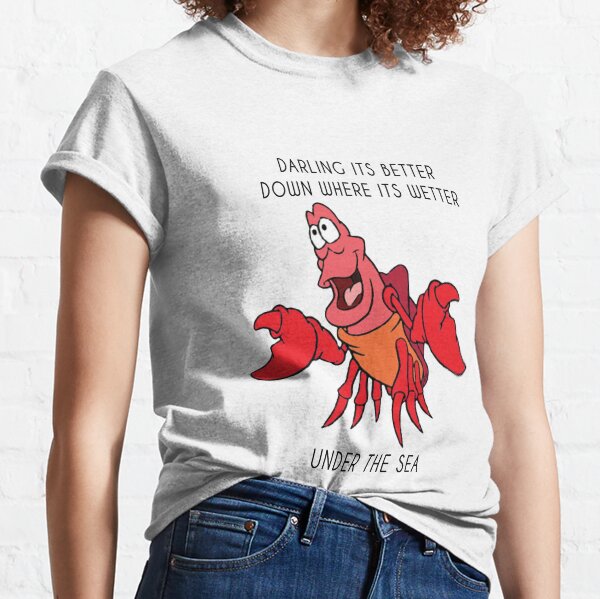 Sebastian Under the Sea from The Little Mermaid Classic T-Shirt