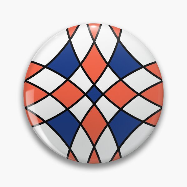 Item preview, Harlequin Cross Blue And Orange  designed and sold by Cole2234.