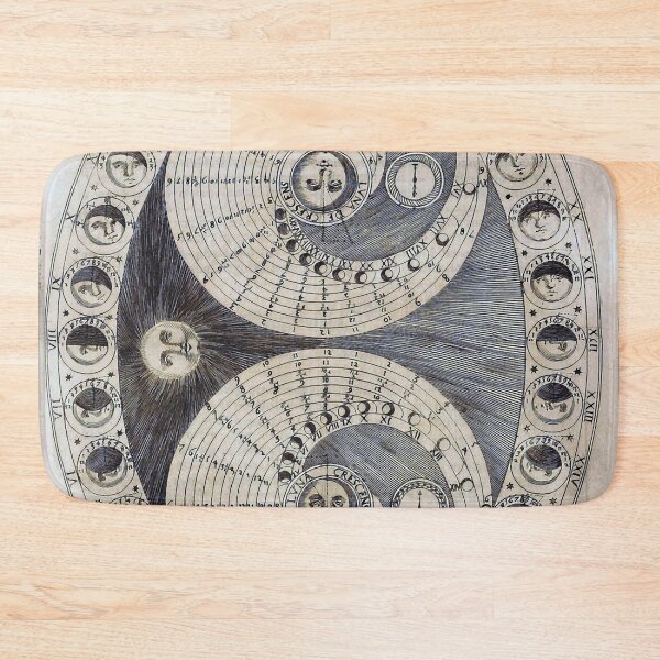 Item preview, Ancient astronomy diagram charting Phases of the Moon  designed and sold by Glimmersmith.