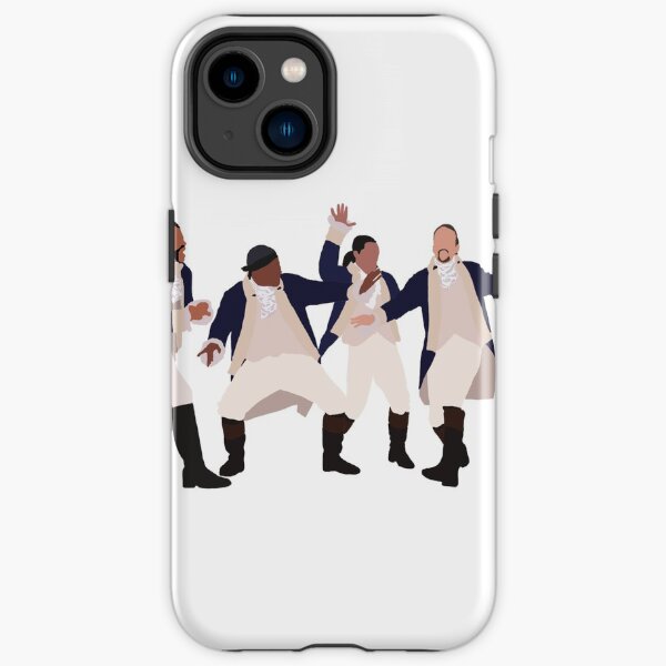 Hamilton, rise a glass to freedom iPhone Tough Case