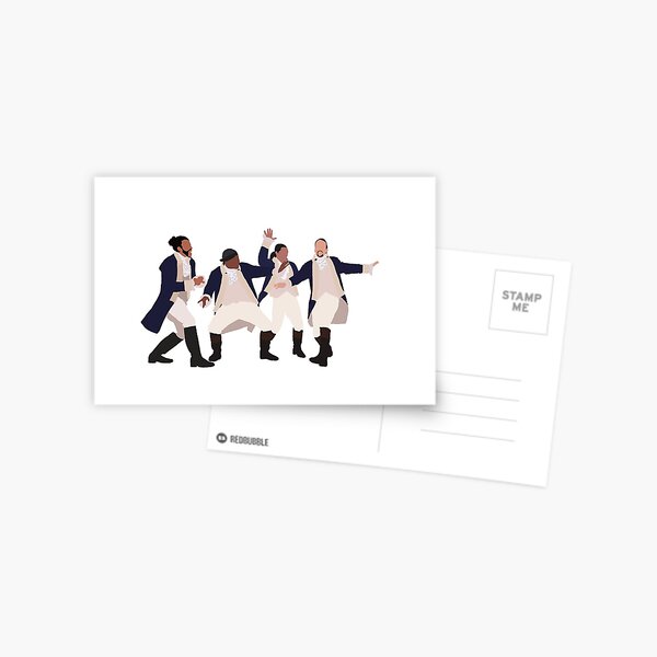 Hamilton, rise a glass to freedom Postcard