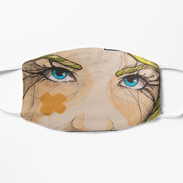 Her gaze... Flat Mask