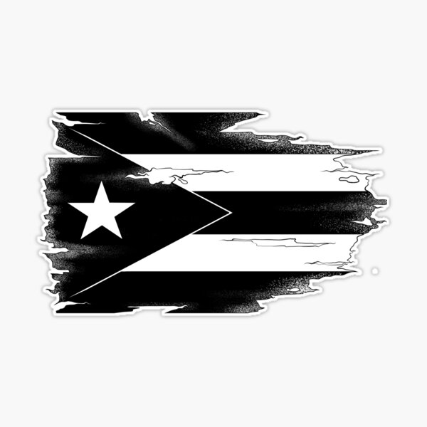 Black Puerto Rico Flag Durag – Puerto Rican Pride