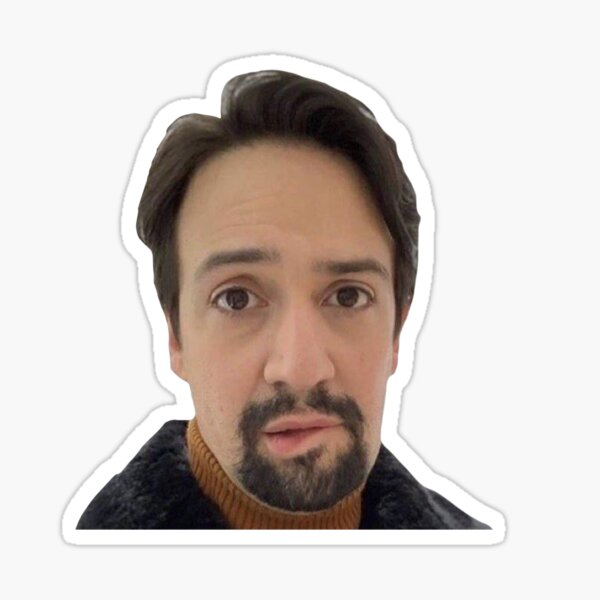 Lin manual Miranda lip bite Sticker