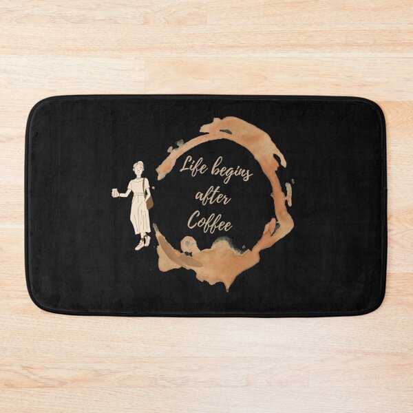 Item preview, Life begins after coffee designed and sold by Coffee &  Fashion.