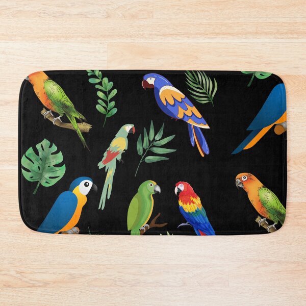 Item preview, Cute Parrot Bird Pattern designed and sold by RobomShop.