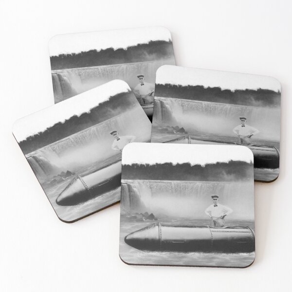 Item preview, Daredevil Bobby Leach And His Barrel - Niagara Falls - 1911 designed and sold by warishellstore.