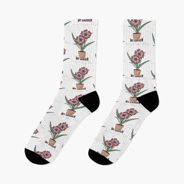 Item preview, My Garden is my Happy Place designed and sold by TopBaseline.