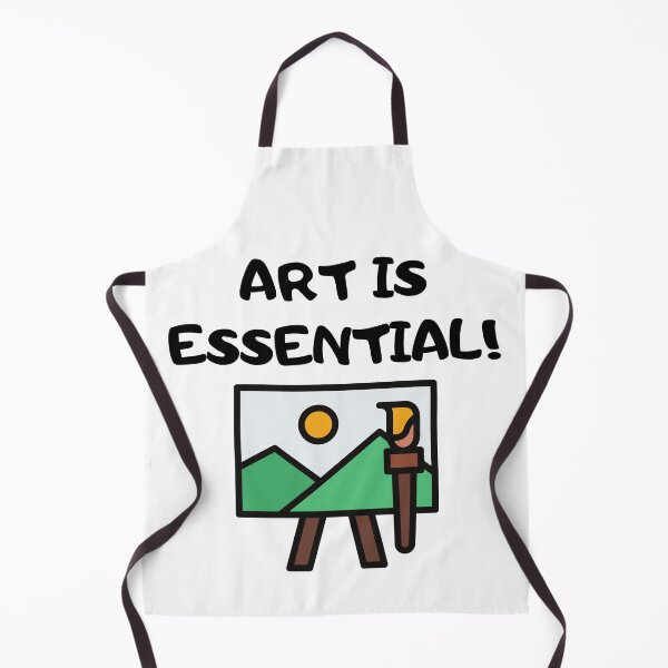 Item preview, Art is essential quote Mountain nature drawing designed and sold by OneTimeEngineer.