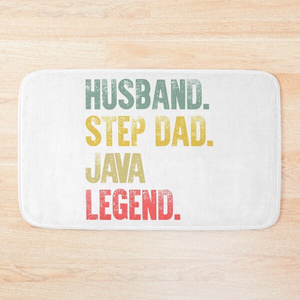 Item preview, Funny Men Vintage T Shirt Husband Step Dad Java Legend designed and sold by Bendthetrend.