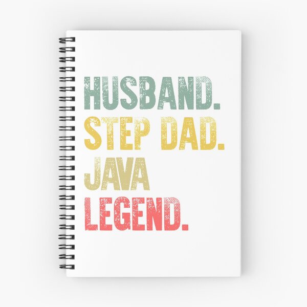 Item preview, Funny Men Vintage T Shirt Husband Step Dad Java Legend designed and sold by Bendthetrend.