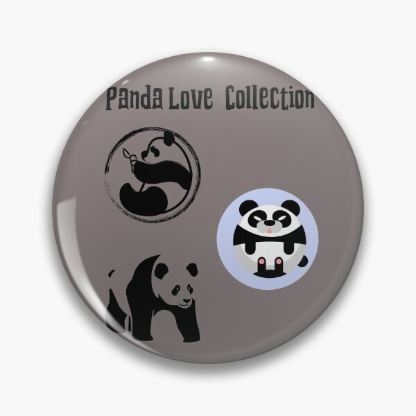 Artikelvorschau, Panda Bear Sticker Pack Sammlung entworfen und verkauft von EvaWolf.
