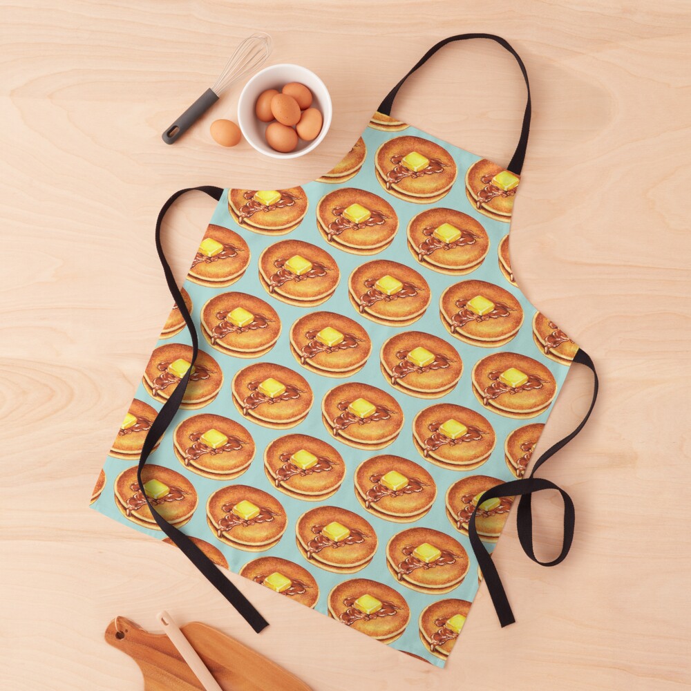 Pancakes Pattern - Blue Apron