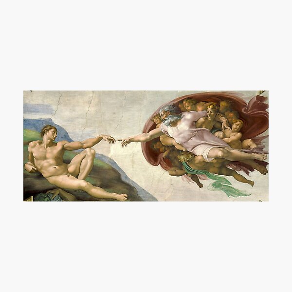 The Creation of Adam - High Quality Photographic Print