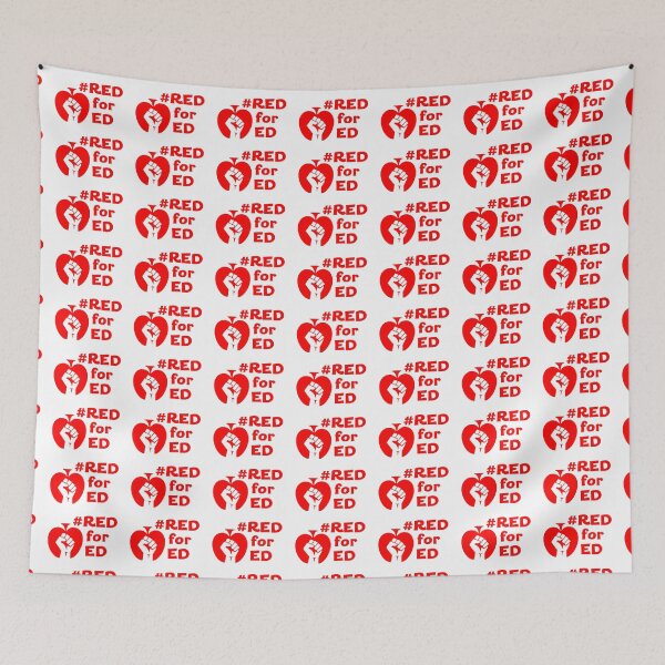 Item preview, RedforEd Blank Fist Red Words designed and sold by Elise's Pieces.