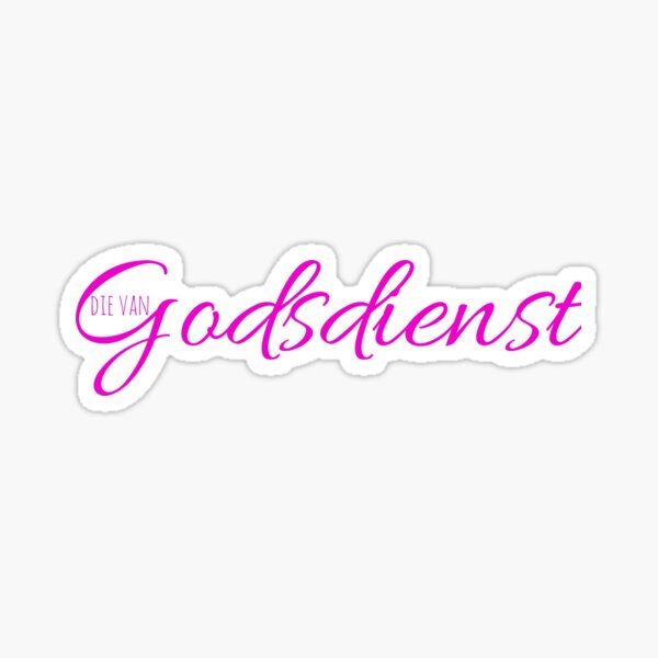 Godsdienst Sticker