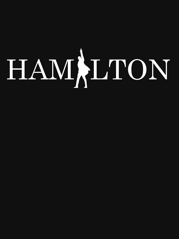 hamilton logo t shirt