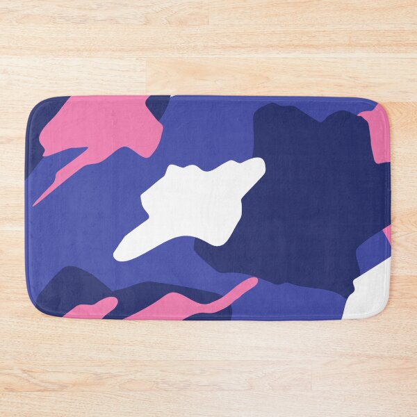 Item preview, Blue, Pink and White Camo Pattern designed and sold by ExploreStore.