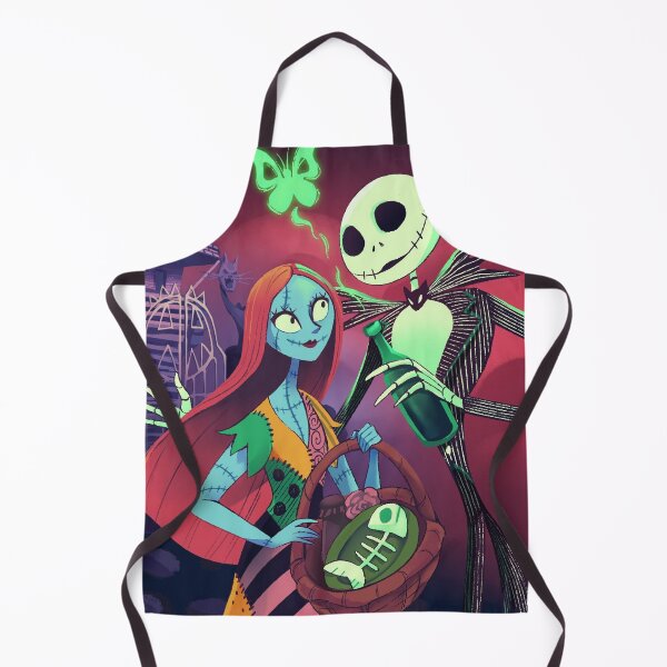 Jack Skellington and Sally Romantic Official Design Apron