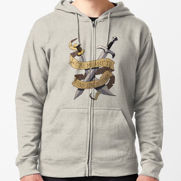 Joe and Nicky - The old guard Zipped Hoodie