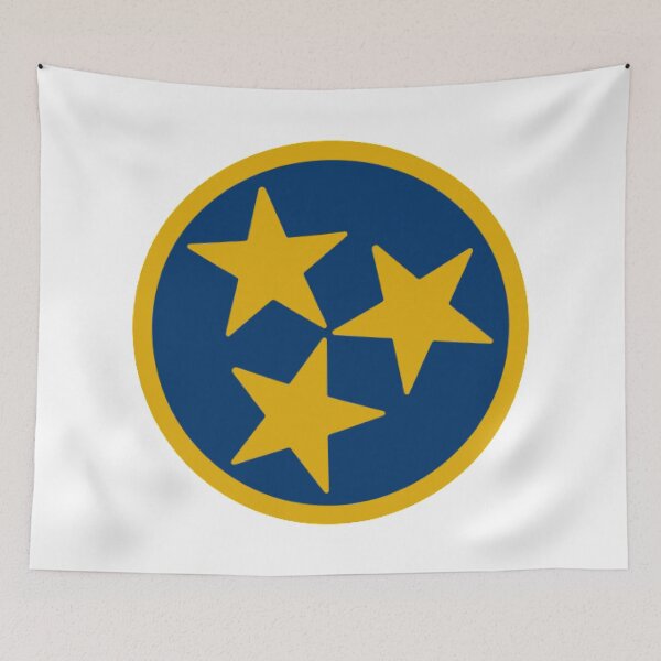 Item preview, Navy & Gold Tri-Star designed and sold by tennessee-carly.