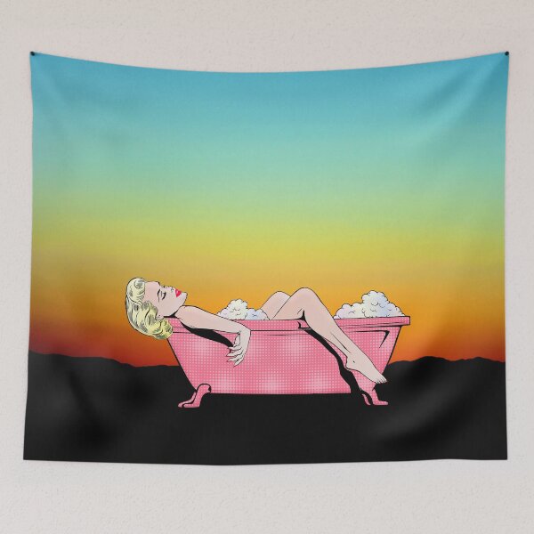 Item preview, Marilyn Monroe - Sunset Bath Time designed and sold by CathalDevlin.