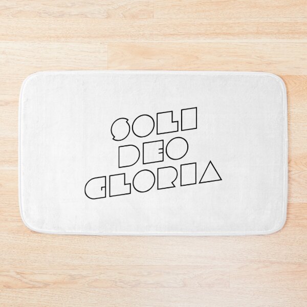 Item preview, Soli Deo Gloria - Minimal Typography designed and sold by HalpinDesign.