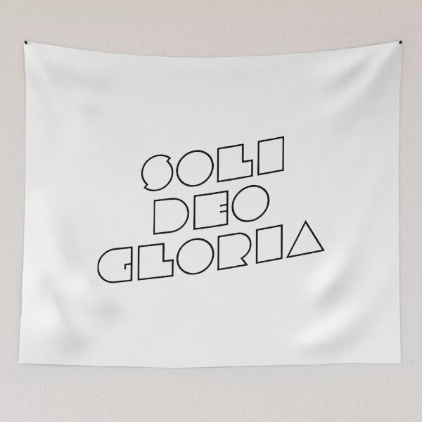 Item preview, Soli Deo Gloria - Minimal Typography designed and sold by HalpinDesign.