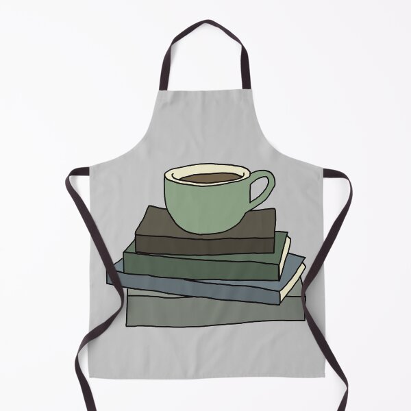 Item preview, Aesthetic Coffee or Tea Mug on Book Stack  designed and sold by maddiebernheim.