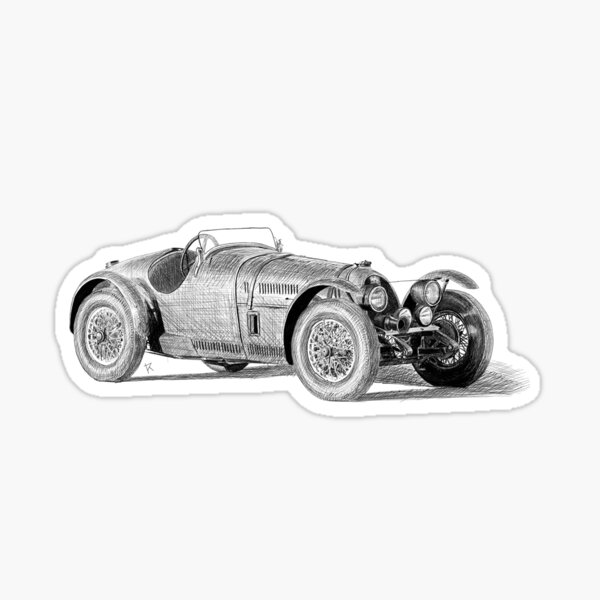 Artikel-Vorschau von 1930 BNC Typ 527 Voiturette, designt und verkauft von Cardrawing-Art.