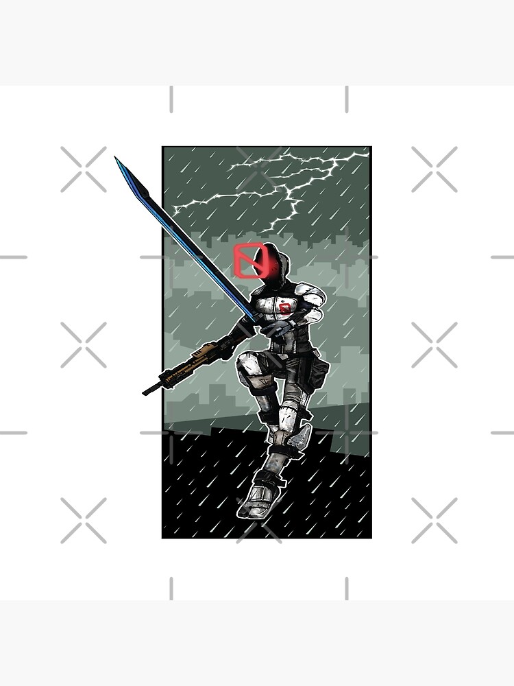 Zer0 The Assassin Borderlands Lighting And Rain by ProjectX23