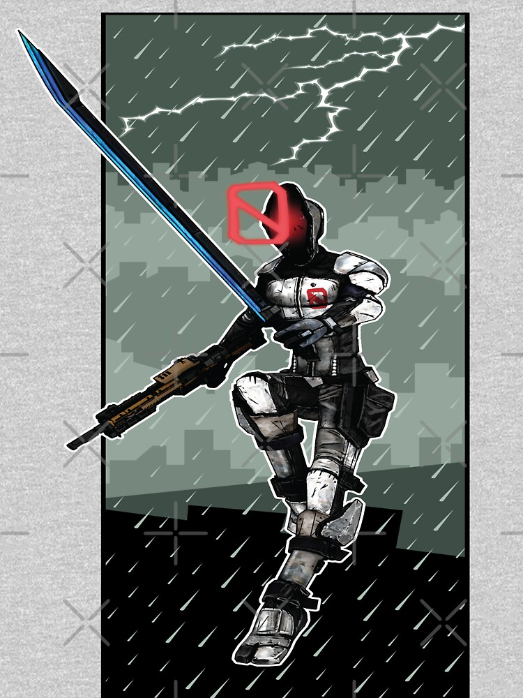 Zer0 The Assassin Borderlands Lighting And Rain by ProjectX23