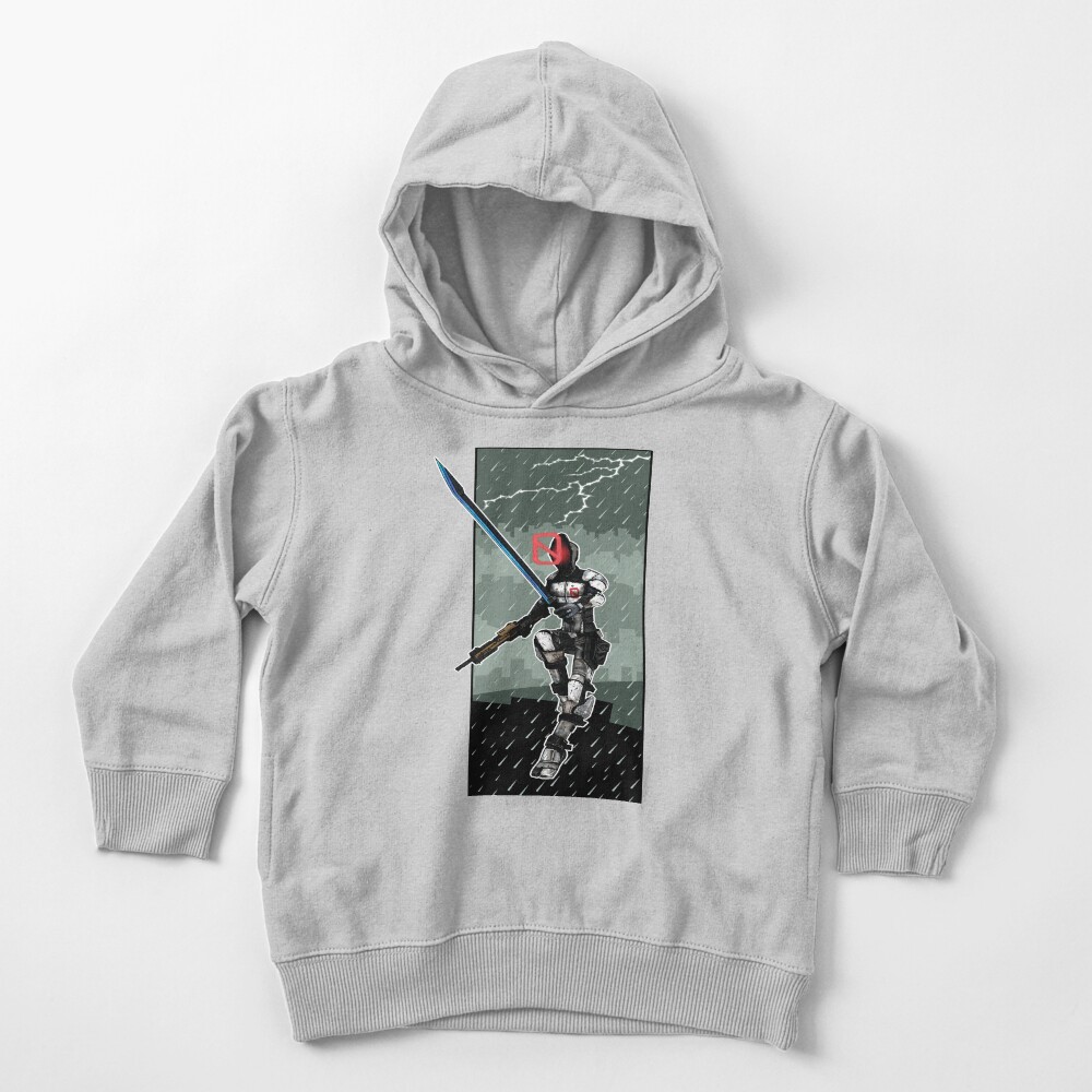 Zer0 The Assassin Borderlands Lighting And Rain Toddler Pullover Hoodie