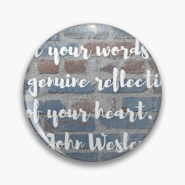 Item preview, John Wesley Quote- circle sticker designed and sold by Maisie Bry.