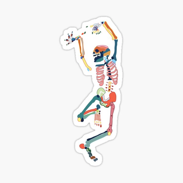 Skeleton Sticker