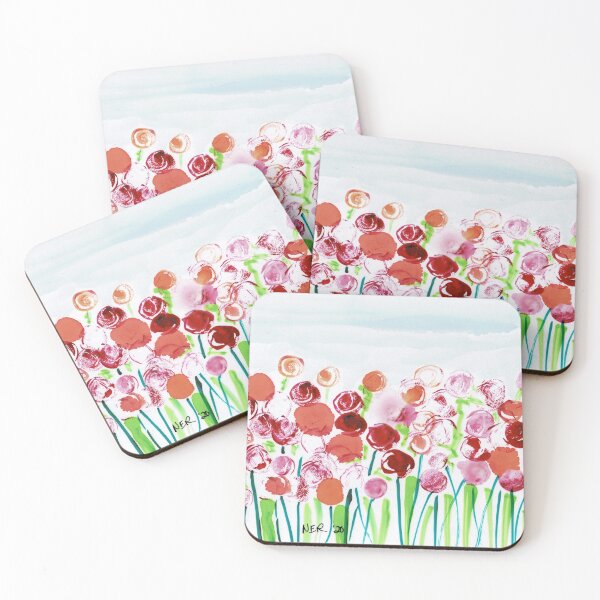 Item preview, Field of flowers designed and sold by Nancy E Richards.