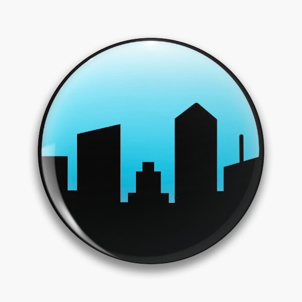 Item preview, City Skyline Silhouette (Blue) designed and sold by asolana.