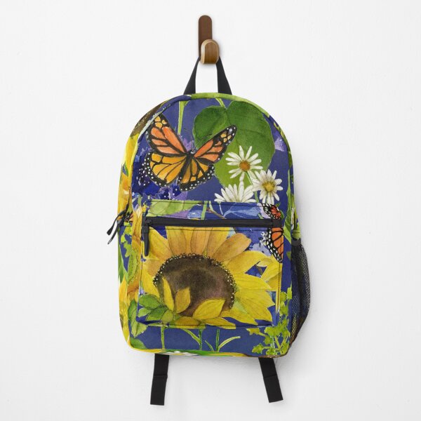 Artikelvorschau, Sonnenblumen und Schmetterlinge klassisch floral entworfen und verkauft von Sue Zipkin.