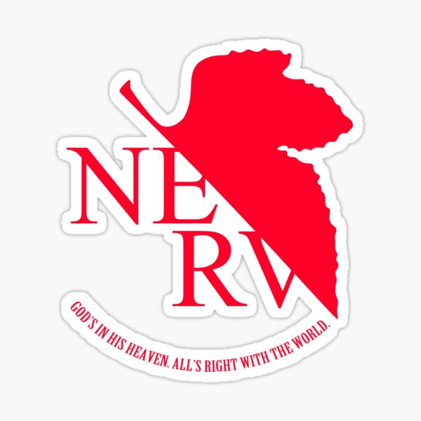 Evangelion NERV Logo Sticker
