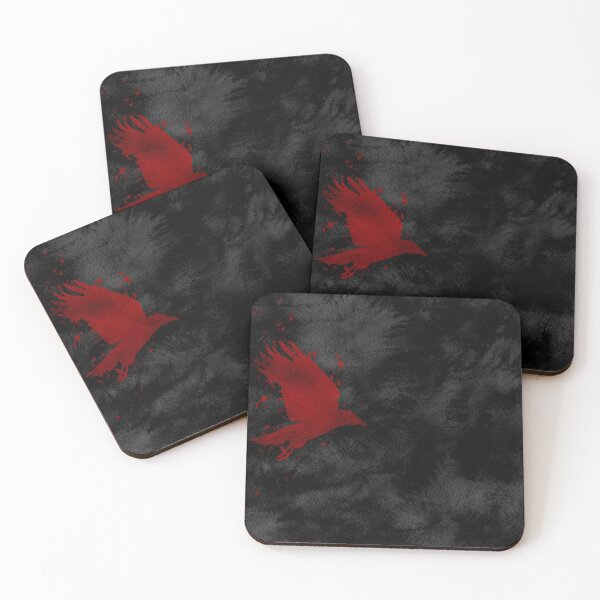 Item preview, Black Raven Watercolour Mask designed and sold by Violet-Viper.
