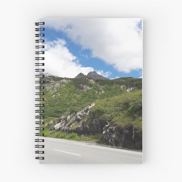 Item preview, Mountain landscape with a stretch of road in Austria. designed and sold by Nt67.
