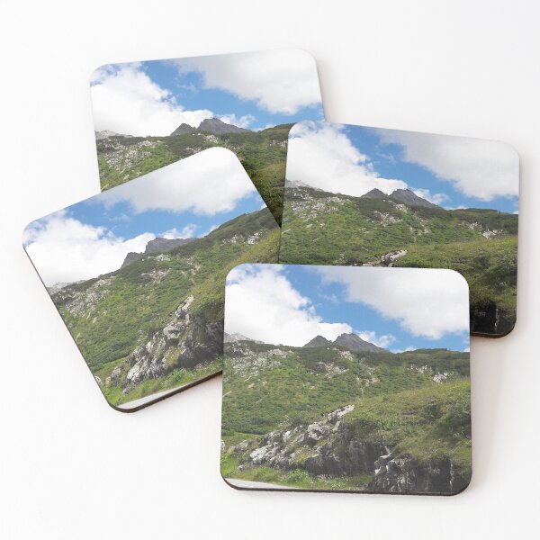 Item preview, Mountain landscape with a stretch of road in Austria. designed and sold by Nt67.