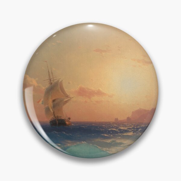 Item preview, Sunset over Ischia (1873) - Ivan Aivazovsky designed and sold by SALON DES ARTS.