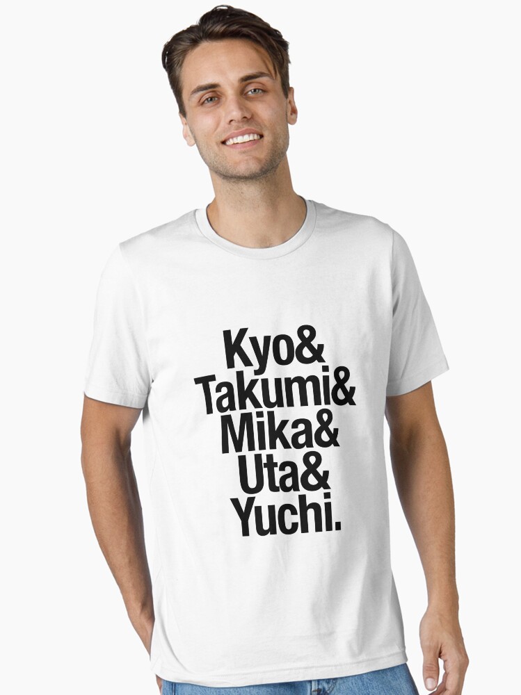 sukekiyo Tシャツ Sukekiyo | スケキヨ | Band Members' List ( Black, Centered